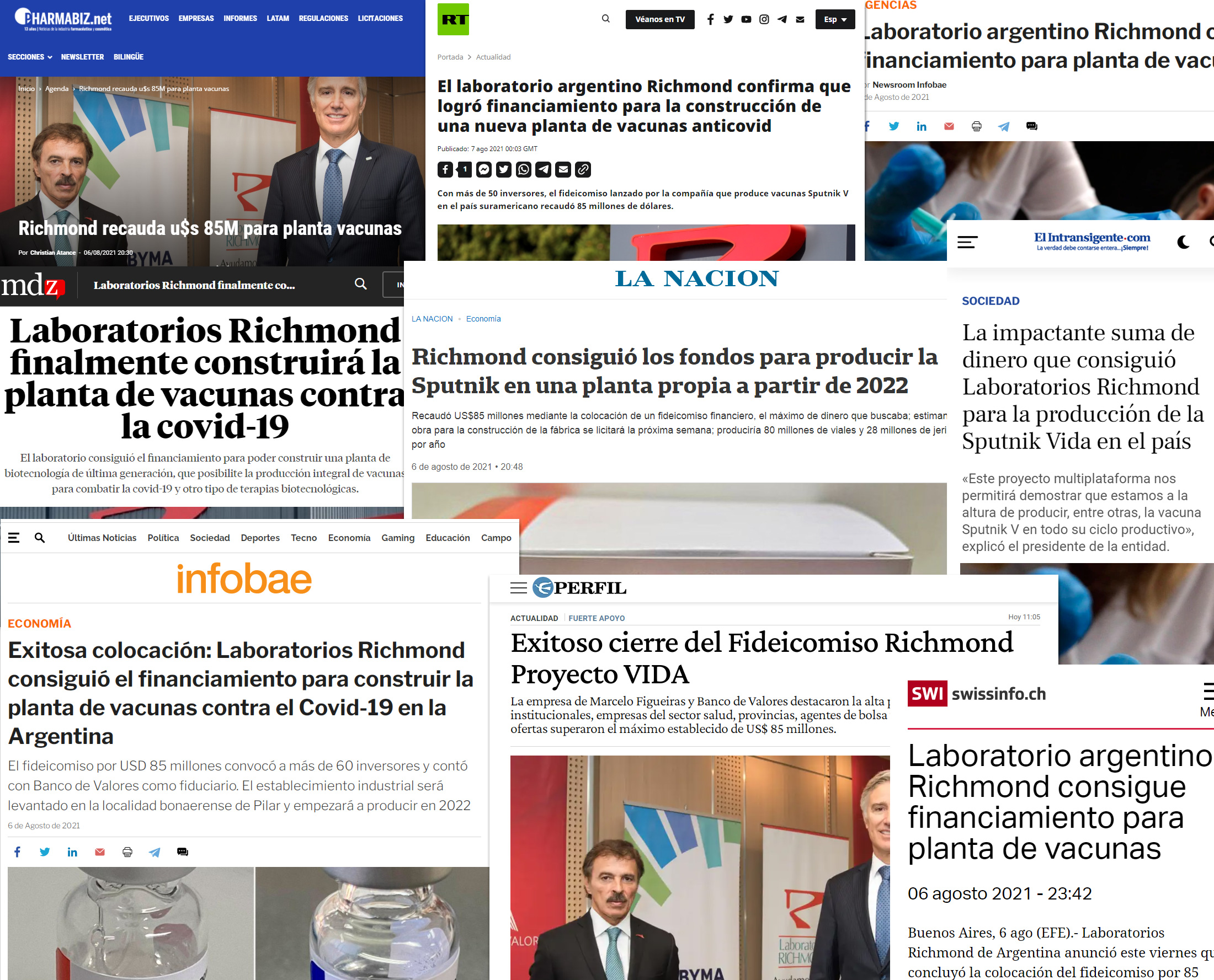 Amplia repercusión en medios tuvo la exitosa colocación del Fideicomiso Financiero Proyecto V.I.D.A.