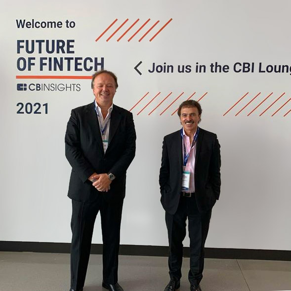 Juan Nápoli y Norberto Mathys, de VALO, en Future of Fintech 2021